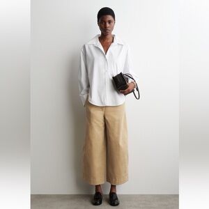 NWT COS CORDUROY BARREL-LEG PANTS